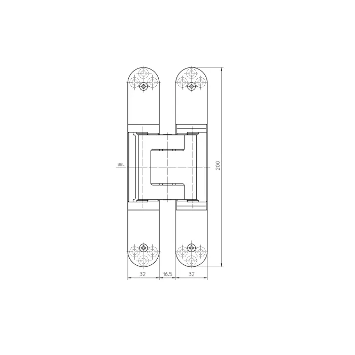 Cerniera SIMONSWERK TECTUS TE 540 3D - Image 2