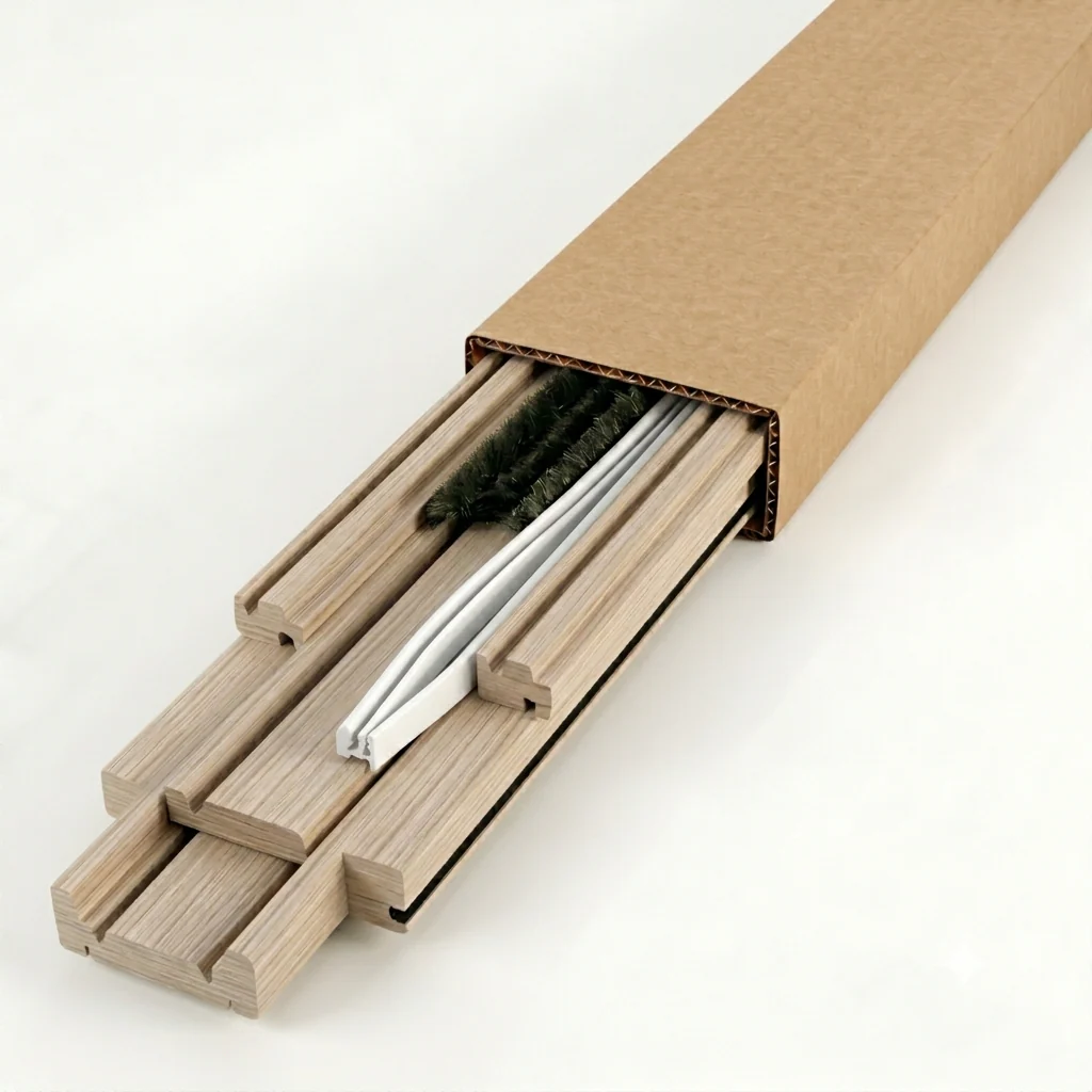 Kit Stipite Porte Scorrevoli Scomparsa in Vetro - Image 10