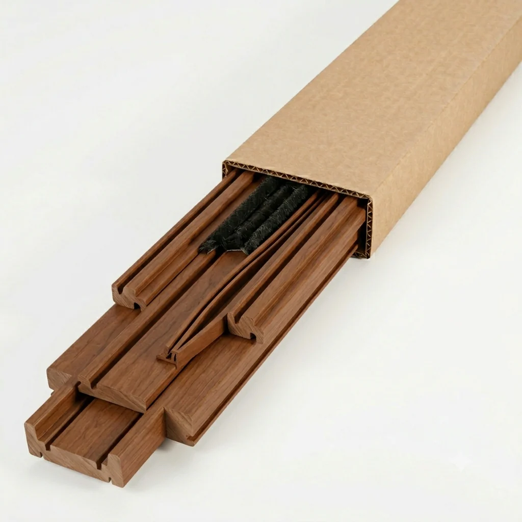 Kit Stipite Porte Scorrevoli Scomparsa in Vetro - Image 3