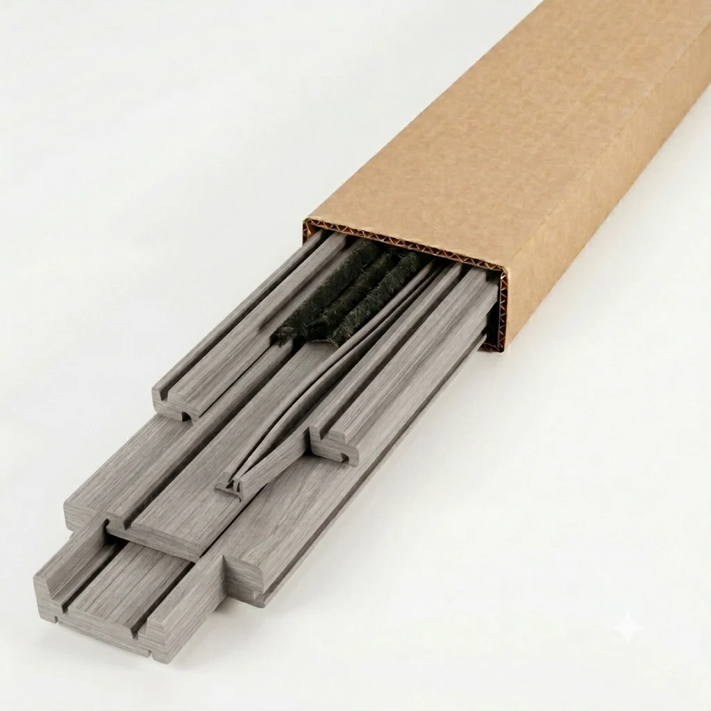 Kit Stipite Porte Scorrevoli Scomparsa in Vetro - Image 7