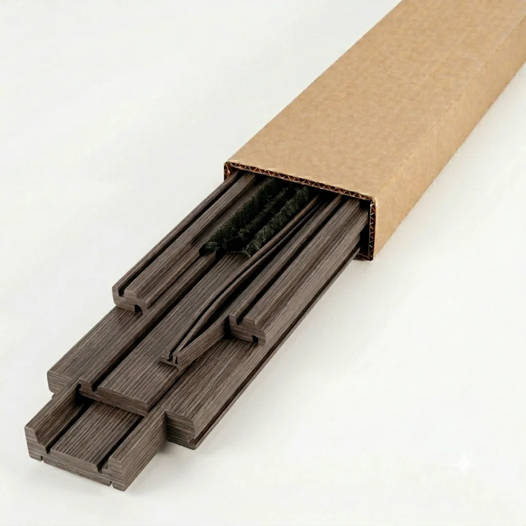 Kit Stipite Porte Scorrevoli Scomparsa in Vetro - Image 8
