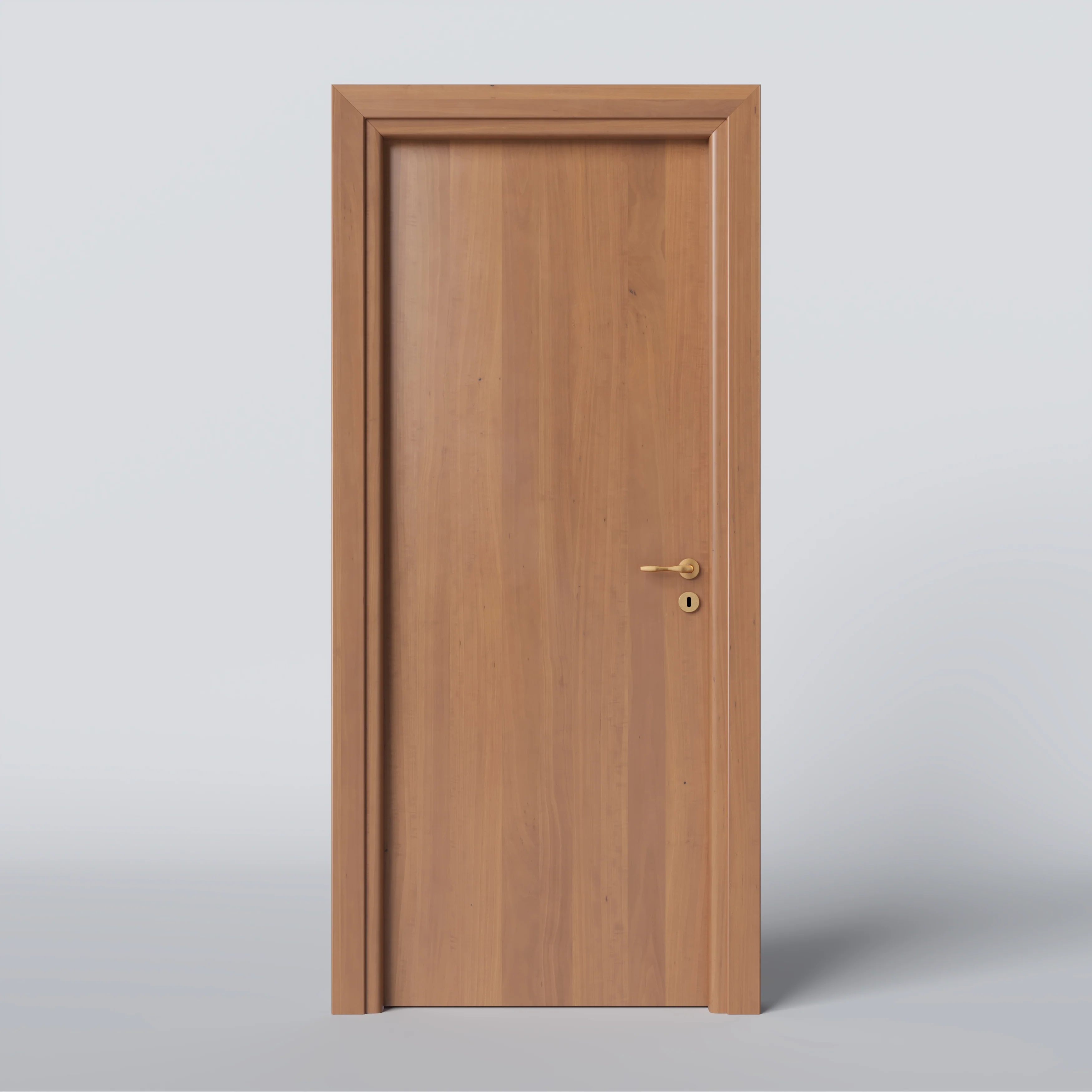Porta Battente Laminato Noce Tanganica Naturale - Image 2