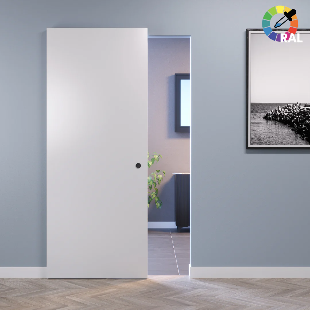 Porta Scorrevole Esterno Muro con Binario Magical 1200 Invisibile - Image 3