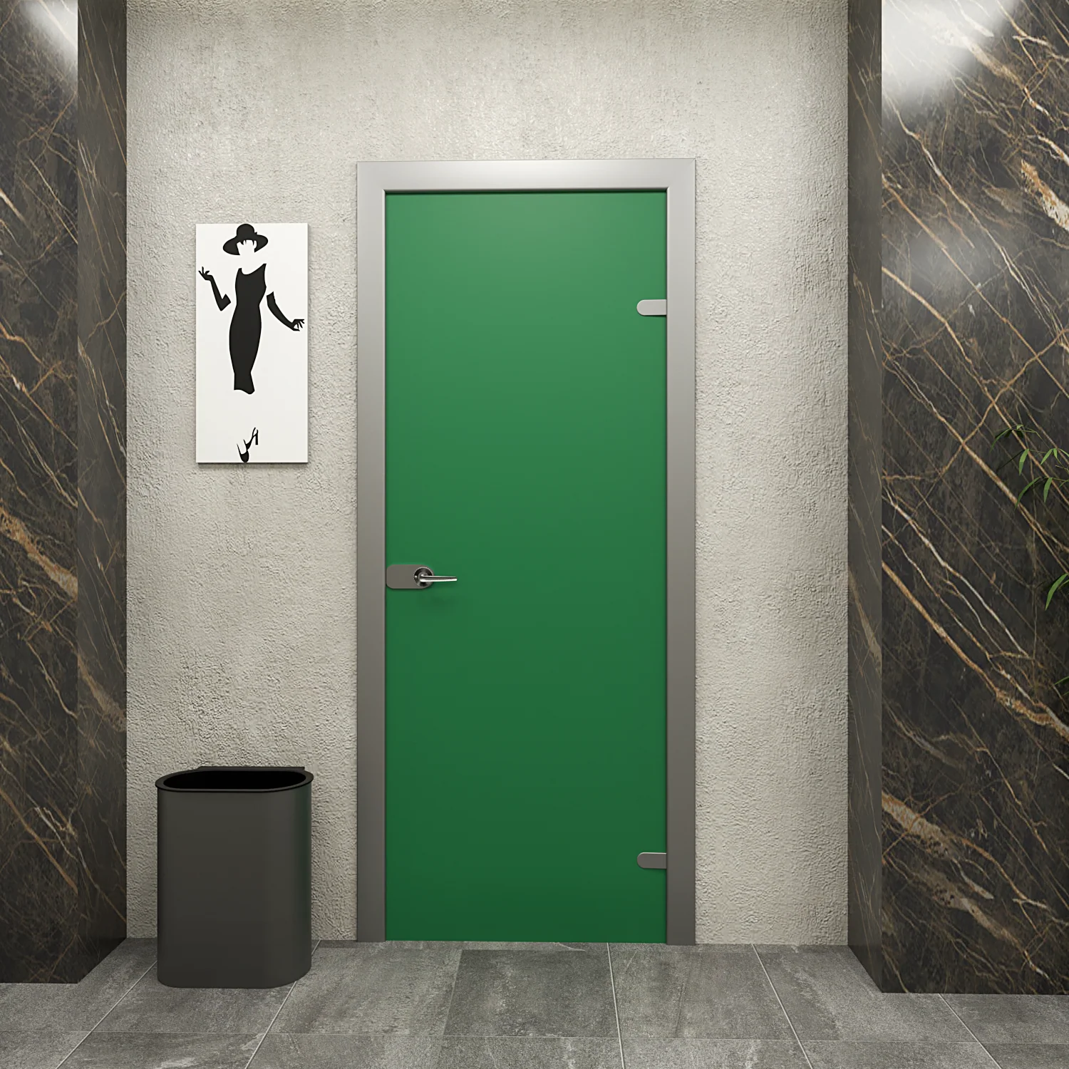 Porta HPL con Telaio in Alluminio - Image 3