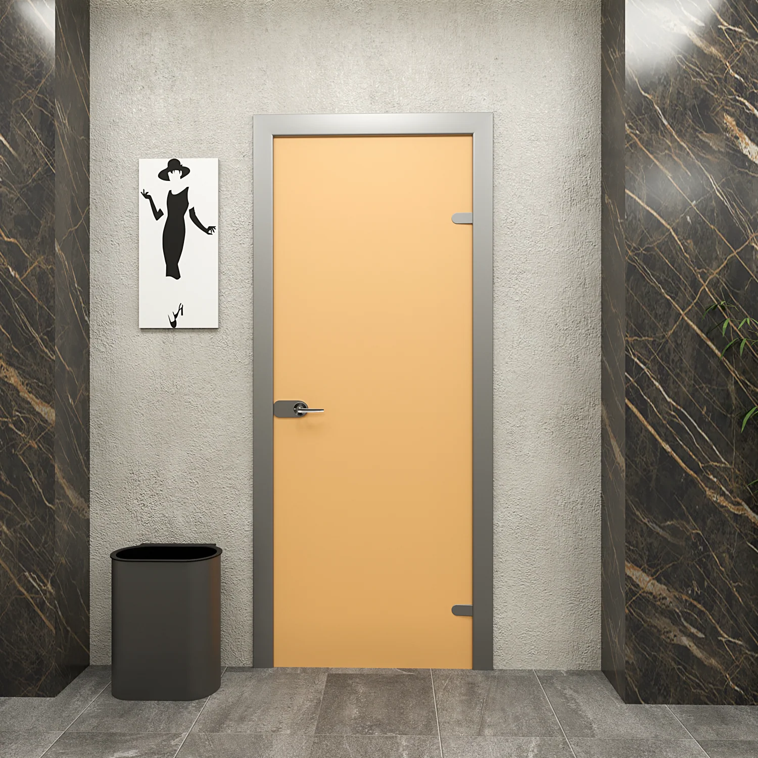 Porta HPL con Telaio in Alluminio - Image 4