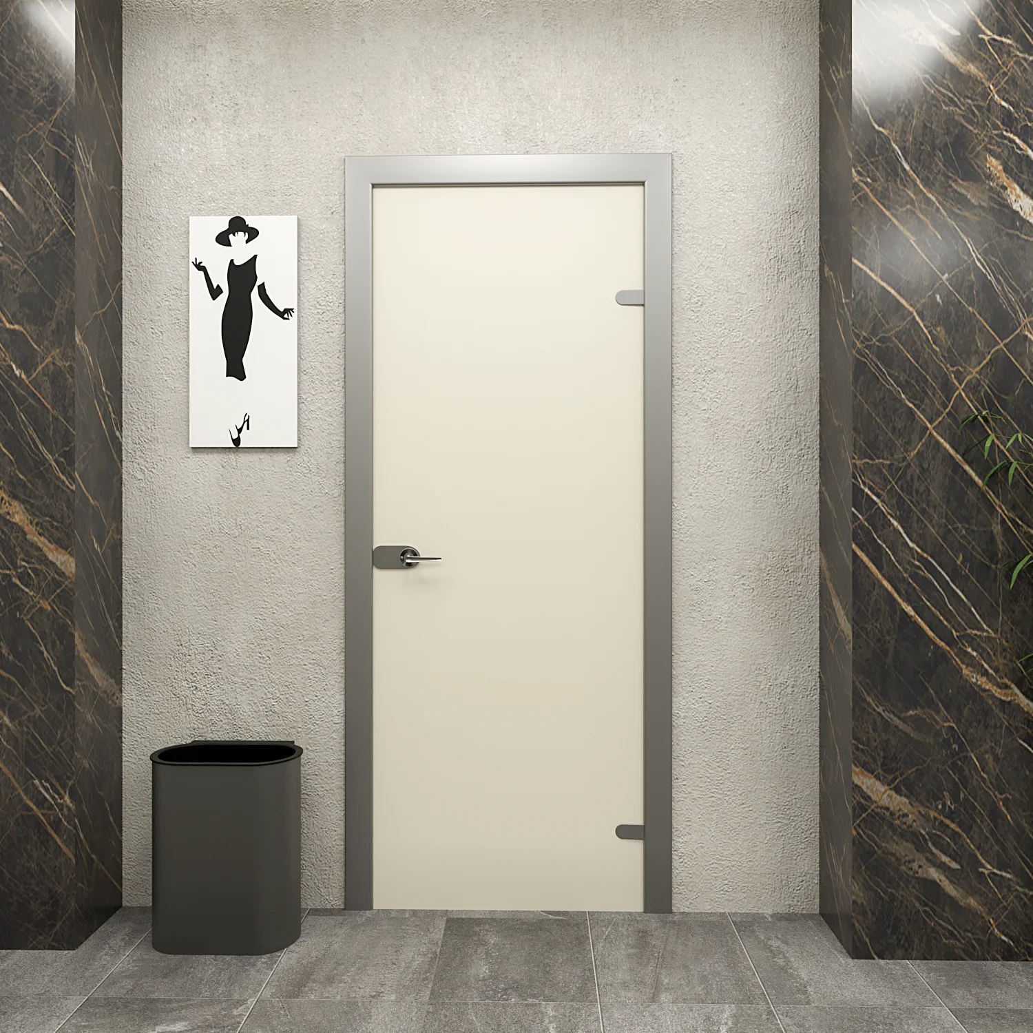 Porta HPL con Telaio in Alluminio - Image 5